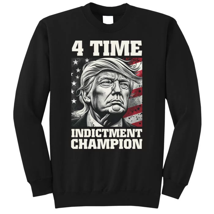 Trump 4 Time Indictment Champion Sweatshirt