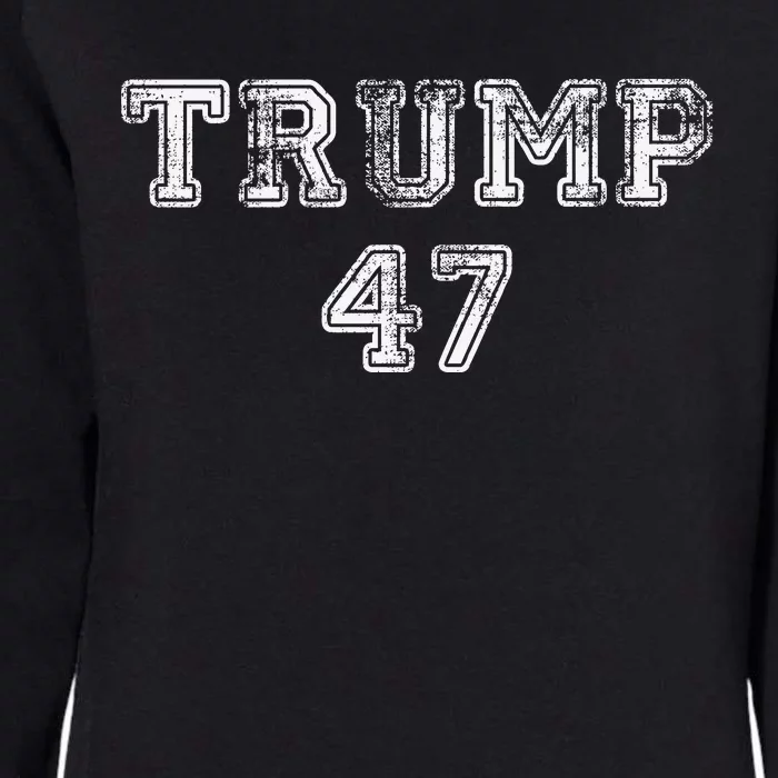 Trump 47 Trump Republican Womens California Wash Sweatshirt