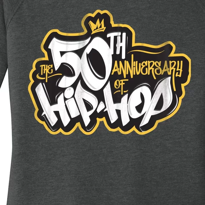 The 50th Anniversary Of Hip Hop Women's Perfect Tri Tunic Long Sleeve Shirt