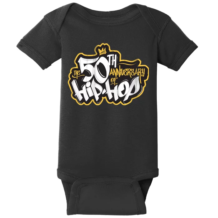 The 50th Anniversary Of Hip Hop Baby Bodysuit