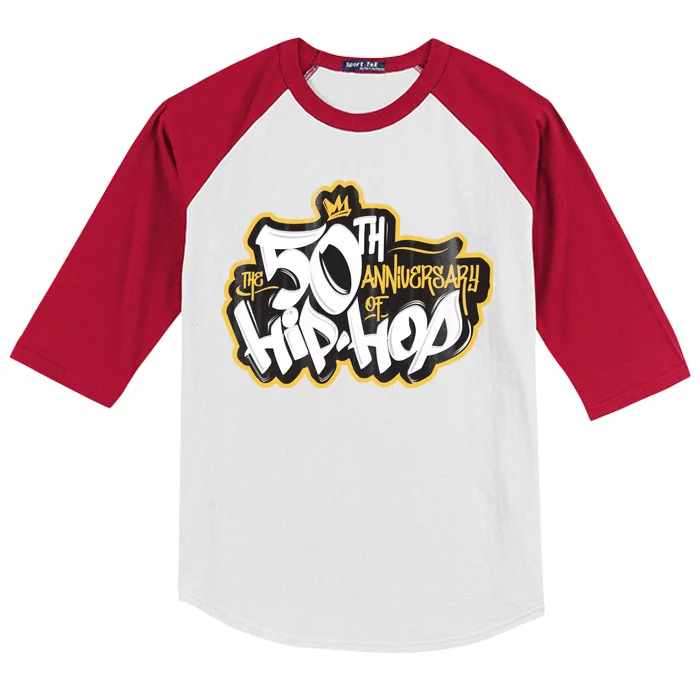 The 50th Anniversary Of Hip Hop Kids Colorblock Raglan Jersey