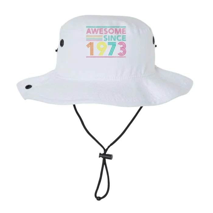 Turning 50 Birthday Decorations 50th BDay 1973 Birthday Love Legacy Cool Fit Booney Bucket Hat