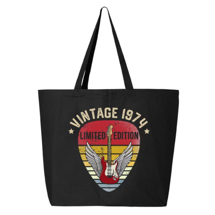 Turning 50 Birthday Decorations 50th BDay 1974 Birthday 25L Jumbo Tote