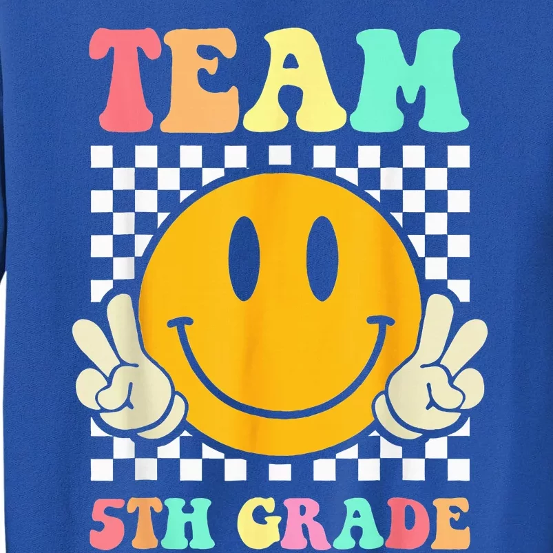 Team 5th Grade Squad Fifth Teacher Student Back To School Sweatshirt