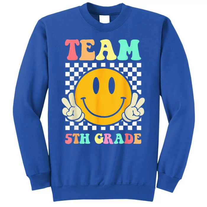 Team 5th Grade Squad Fifth Teacher Student Back To School Sweatshirt