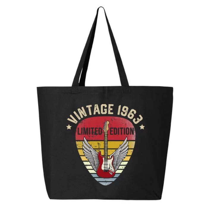 Turning 60 Birthday Decorations 60th BDay 1963 Birthday 25L Jumbo Tote