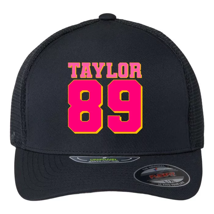 Taylor 89 Football Sports Music Fan Flexfit Unipanel Trucker Cap