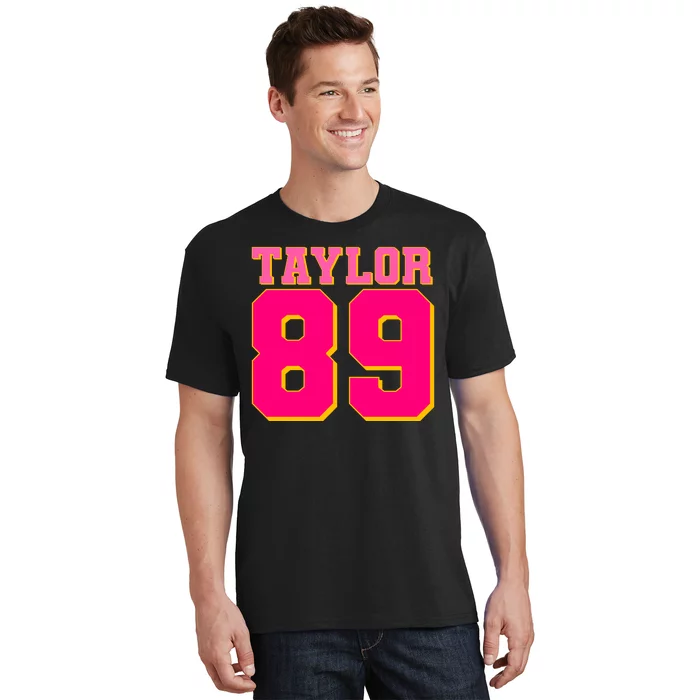 Taylor 89 Football Sports Music Fan T-Shirt