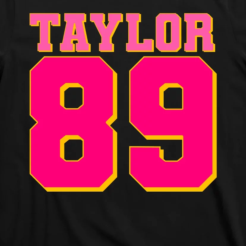 Taylor 89 Football Sports Music Fan T-Shirt