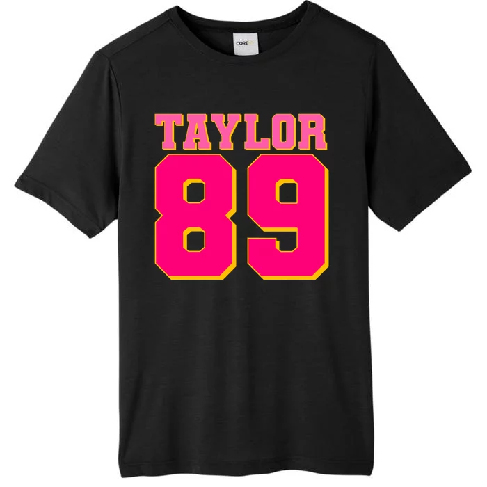 Taylor 89 Football Sports Music Fan ChromaSoft Performance T-Shirt