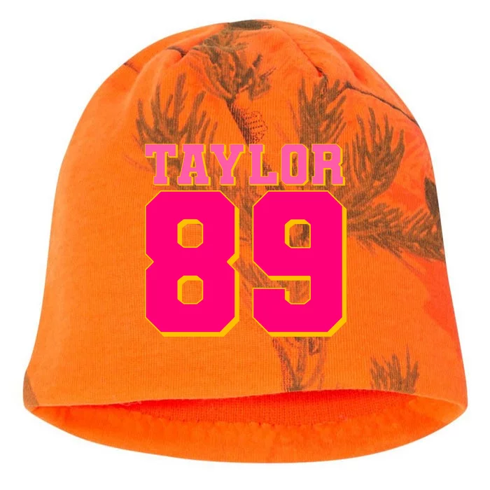 Taylor 89 Football Sports Music Fan Kati - Camo Knit Beanie