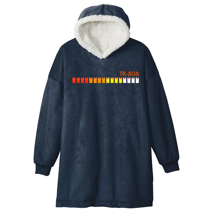 Tr 808 Roland Acid Hooded Wearable Blanket