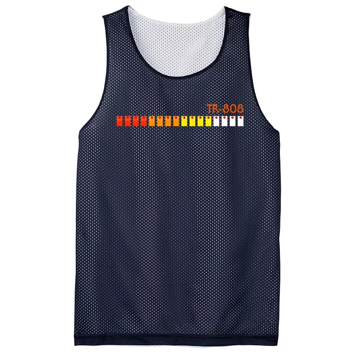 Tr 808 Roland Acid Mesh Reversible Basketball Jersey Tank