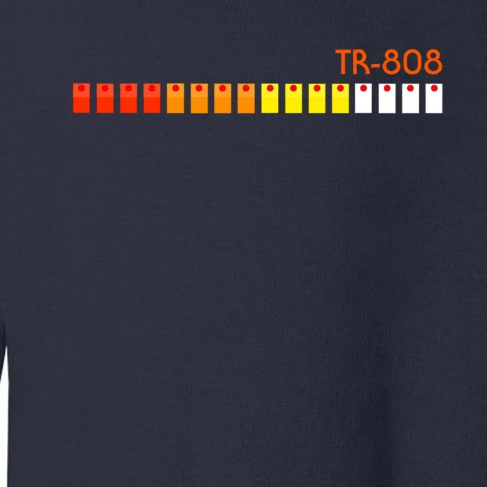 Tr 808 Roland Acid Toddler Sweatshirt