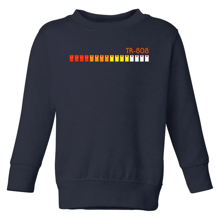 Tr 808 Roland Acid Toddler Sweatshirt