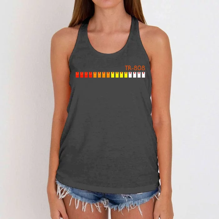 Tr 808 Rolands Women's Knotted Racerback Tank