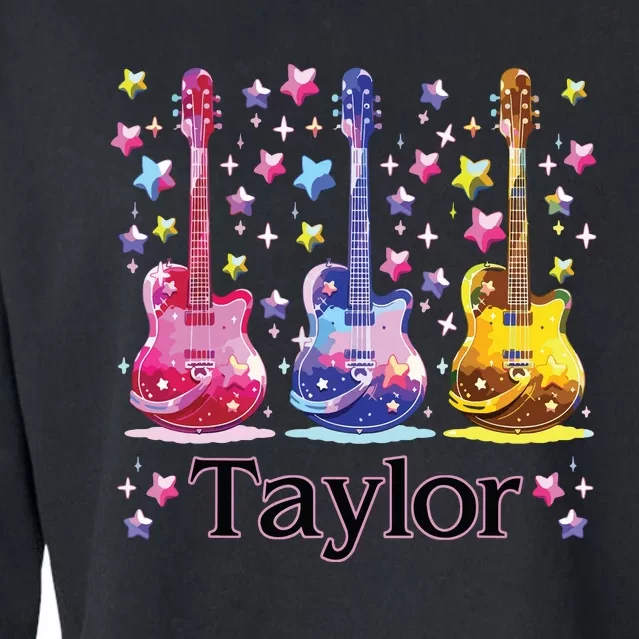 Taylor 80s Cropped Pullover Crew