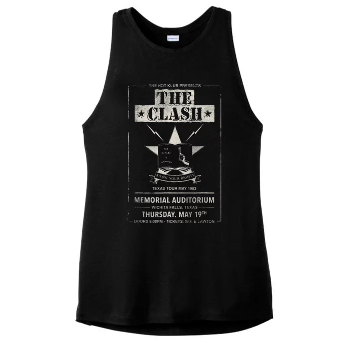 Texas 83 Wichita Falls Ladies Tri-Blend Wicking Tank