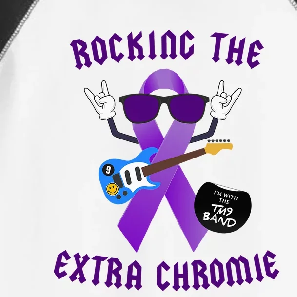 Trisomy 9 Awareness Day Rocking The Extra Chromie Chromosome Toddler Fine Jersey T-Shirt