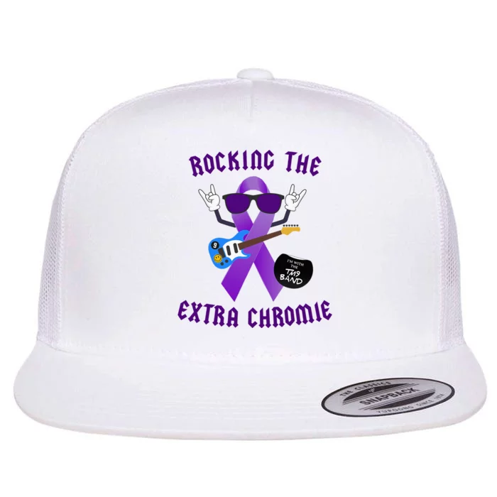 Trisomy 9 Awareness Day Rocking The Extra Chromie Chromosome Flat Bill Trucker Hat