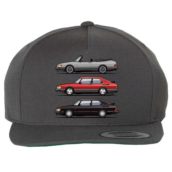 TrollhäTtan 900 Turbo Trio Wool Snapback Cap