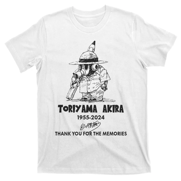 Toriyama Akira 19552024 Thank You For The Memories T-Shirt