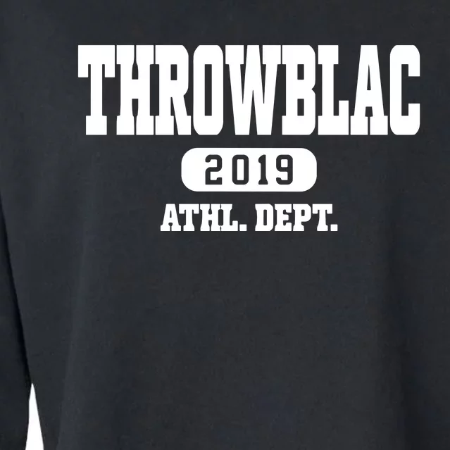 Throwblac Athl.Dept 2019 Cropped Pullover Crew