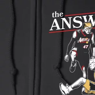 The Answer 2024 Full Zip Hoodie