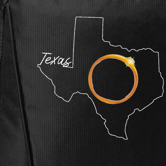 Texas April 8 Total Solar Eclipse Usa Map Totality City Backpack