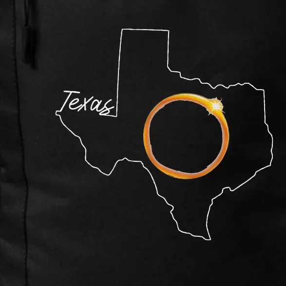 Texas April 8 Total Solar Eclipse Usa Map Totality Daily Commute Backpack