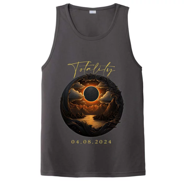 Totality April 8 2024 Total Solar Eclipse America Performance Tank