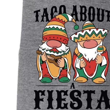 Taco About A Fiesta Gnomes Doggie 3-End Fleece Hoodie