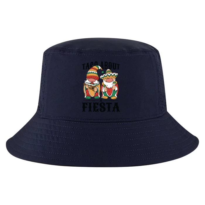 Taco About A Fiesta Gnomes Cool Comfort Performance Bucket Hat