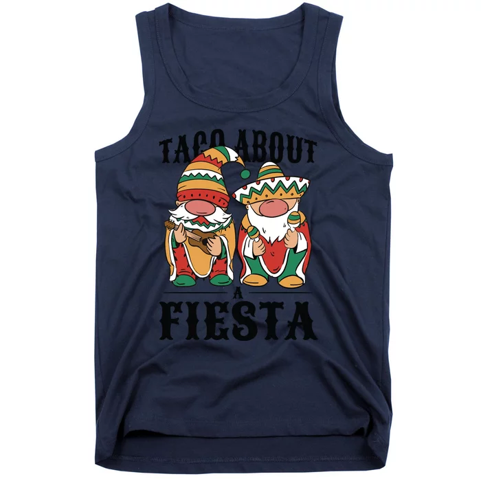 Taco About A Fiesta Gnomes Tank Top