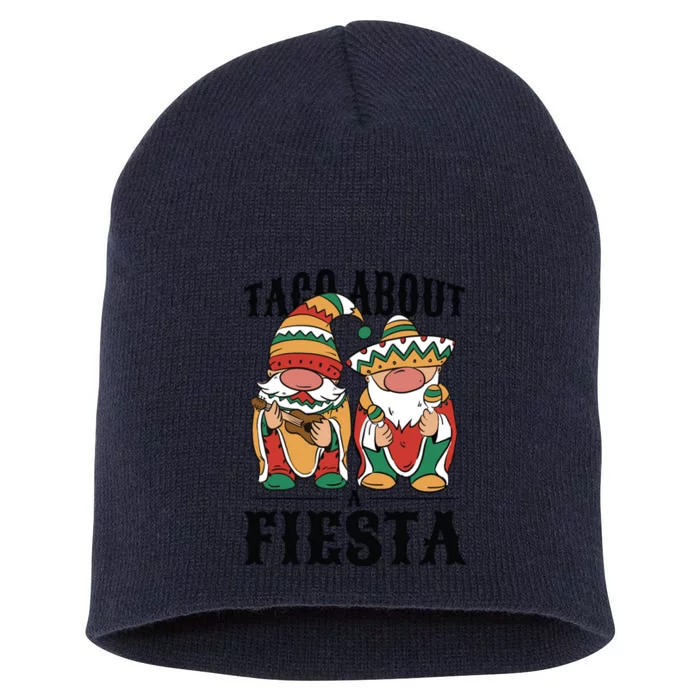 Taco About A Fiesta Gnomes Short Acrylic Beanie