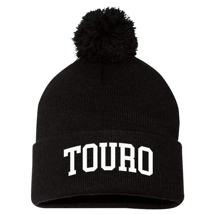 Touro Athletic Arch College University _ Alumni Pom Pom 12in Knit Beanie