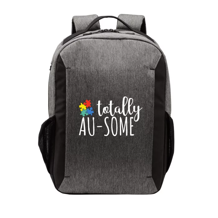 Totally Awesome Autism Awareness Vector Backpack