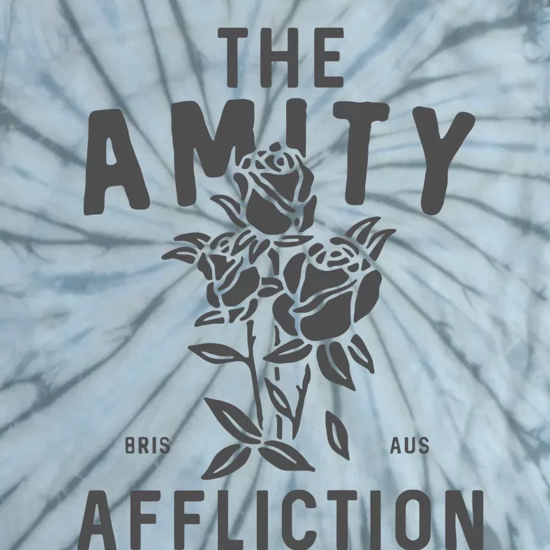 The Amity Affliction Bouquet Bris Aus Tie-Dye T-Shirt