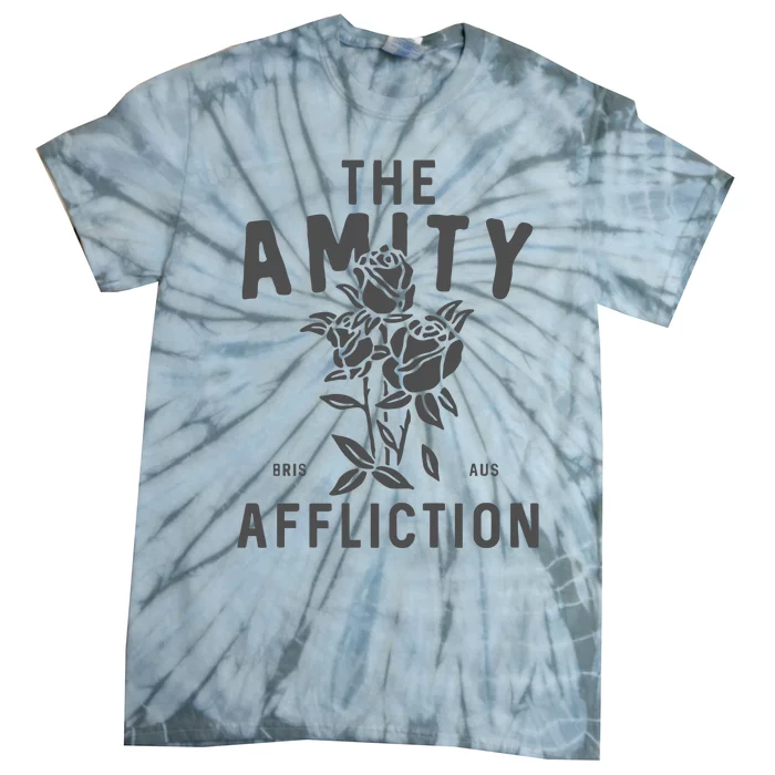 The Amity Affliction Bouquet Bris Aus Tie-Dye T-Shirt