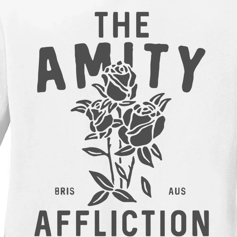 The Amity Affliction Bouquet Bris Aus Ladies Long Sleeve Shirt