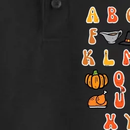 Thanksgiving Abc Alphabet Turkey Day Fall Teacher Wo Dry Zone Grid Performance Polo