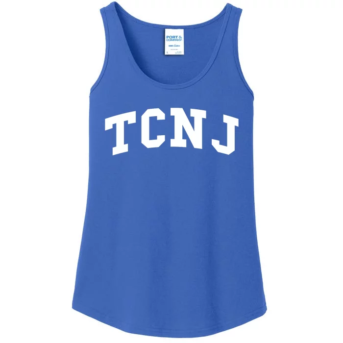 TCNJ Athletic Arch College University Ladies Essential Tank