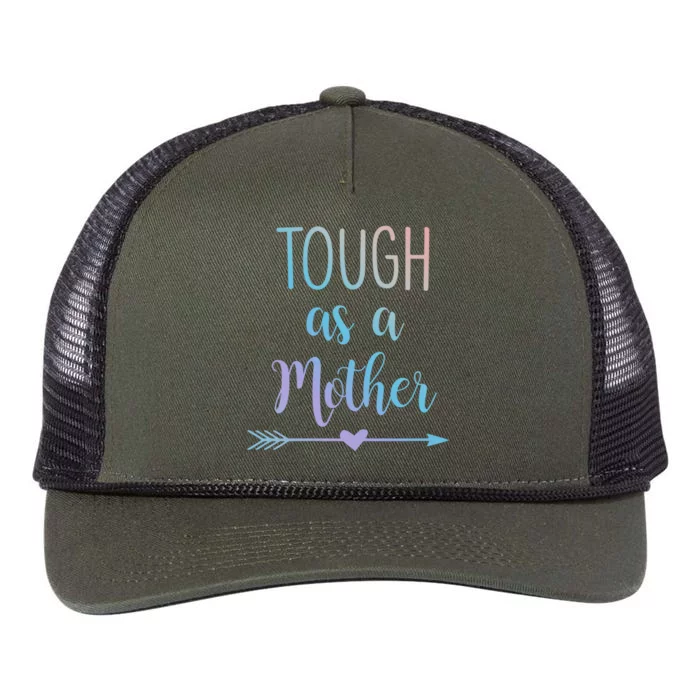 Tough As A Mother Gift Retro Rope Trucker Hat Cap