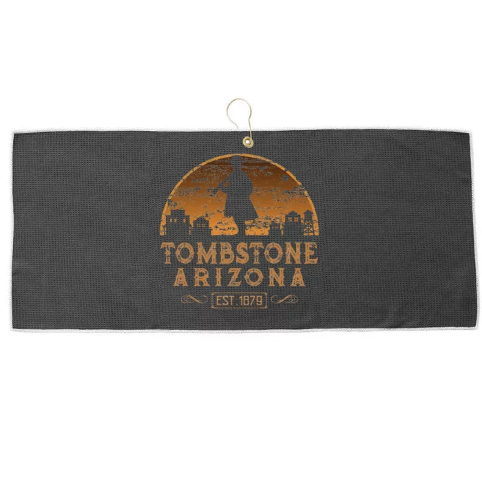 Tombstone Arizona Az Wild West Gunfighter Large Microfiber Waffle Golf Towel