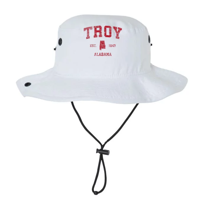 Troy Alabama Al Vintage Sports Design Legacy Cool Fit Booney Bucket Hat