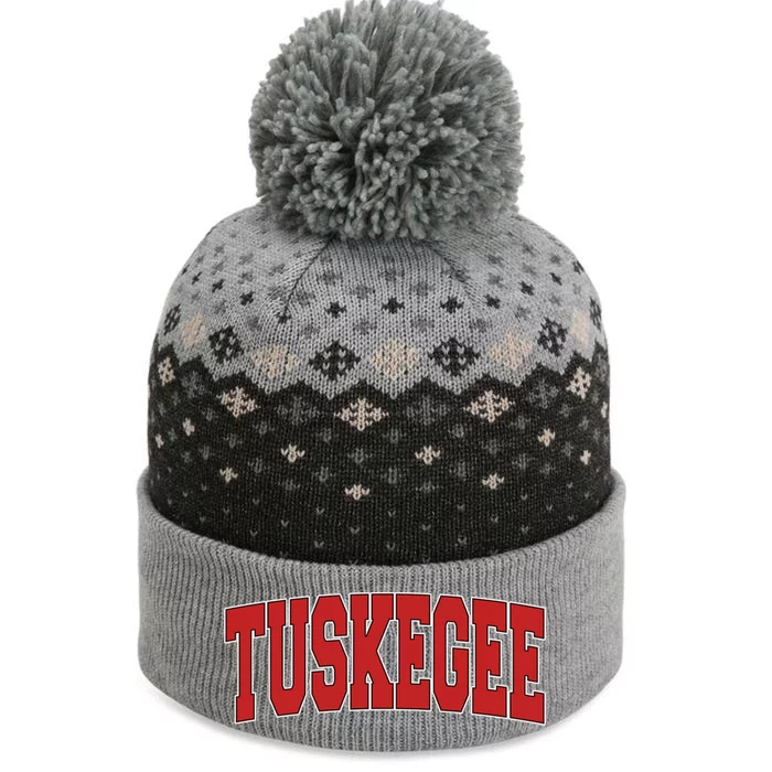 Tuskegee Al Alabama Varsity Style Usa Vintage Sports The Baniff Cuffed Pom Beanie