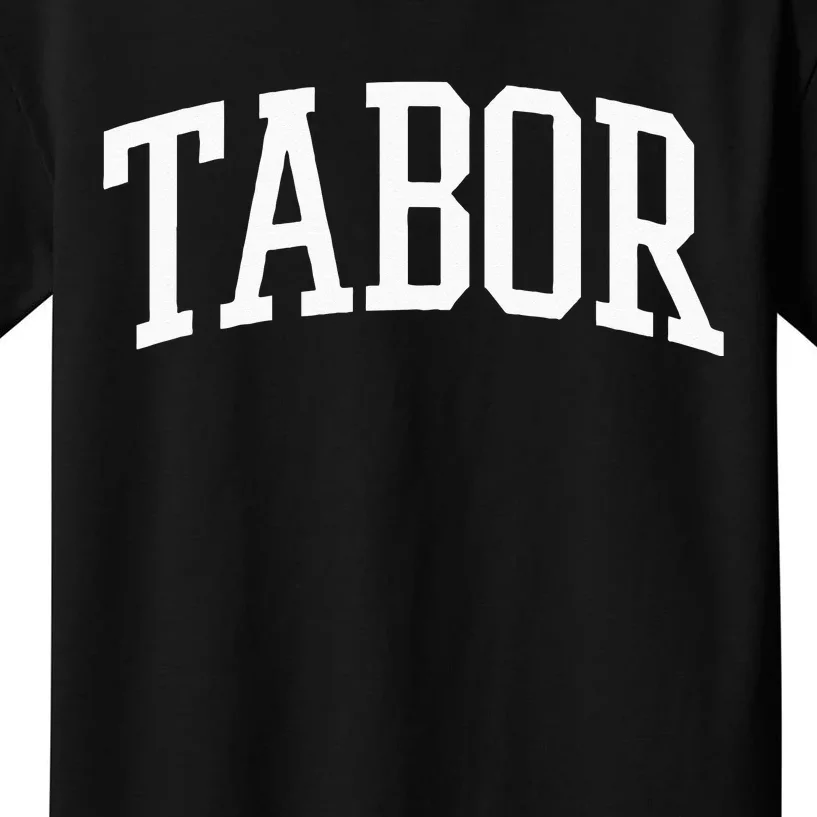 Tabor Athletic Arch College University @ Alumni Kids T-Shirt