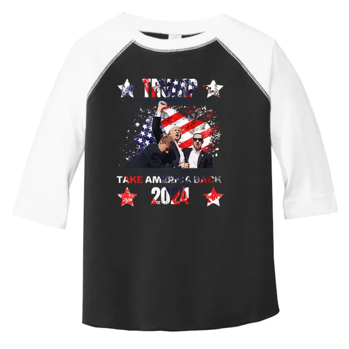 Trump Assassination Attempt 2024 Toddler Fine Jersey T-Shirt