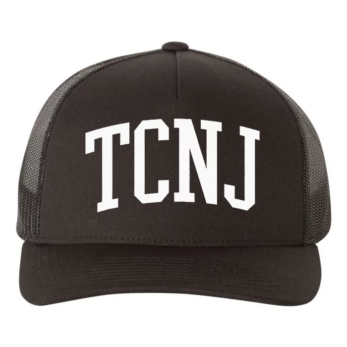 TCNJ Athletic Arch College University @ Alumni Yupoong Adult 5-Panel Trucker Hat