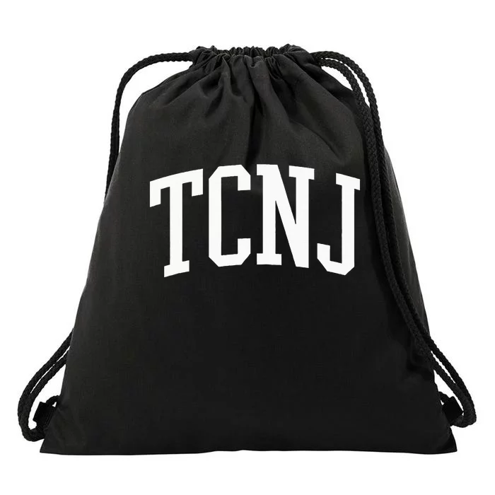 TCNJ Athletic Arch College University @ Alumni Drawstring Bag